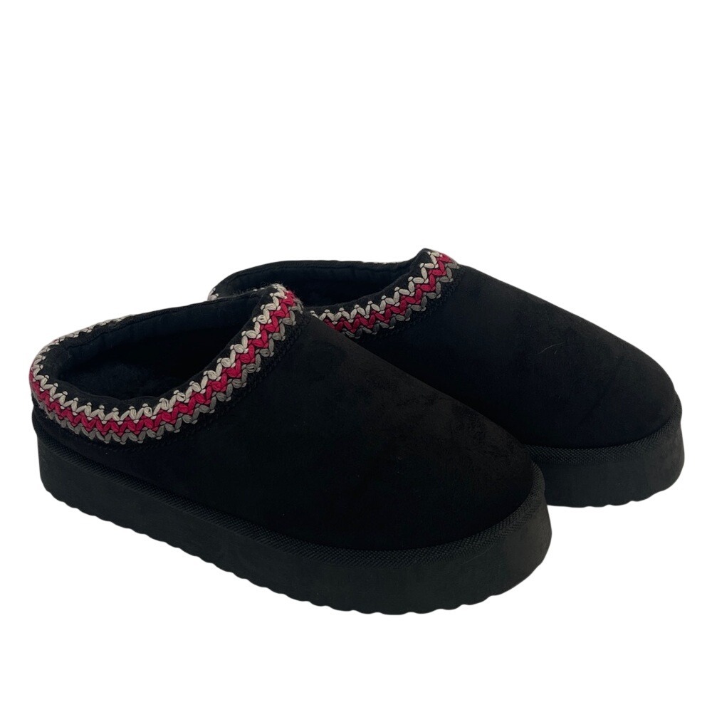 Falls Creek Jane Slip-On Platform Slippers Indoor Outdoor Shoes 7‎